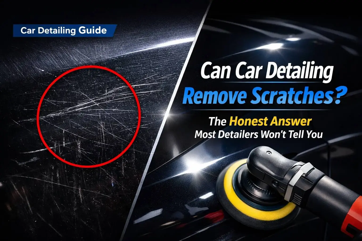 can car detailing remove scratches with Fresno paint correction removing swirl marks and clear coat scratches