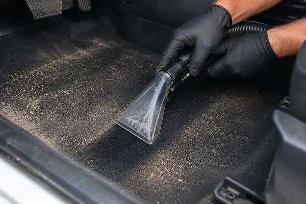 agricultural dust interior car detailing