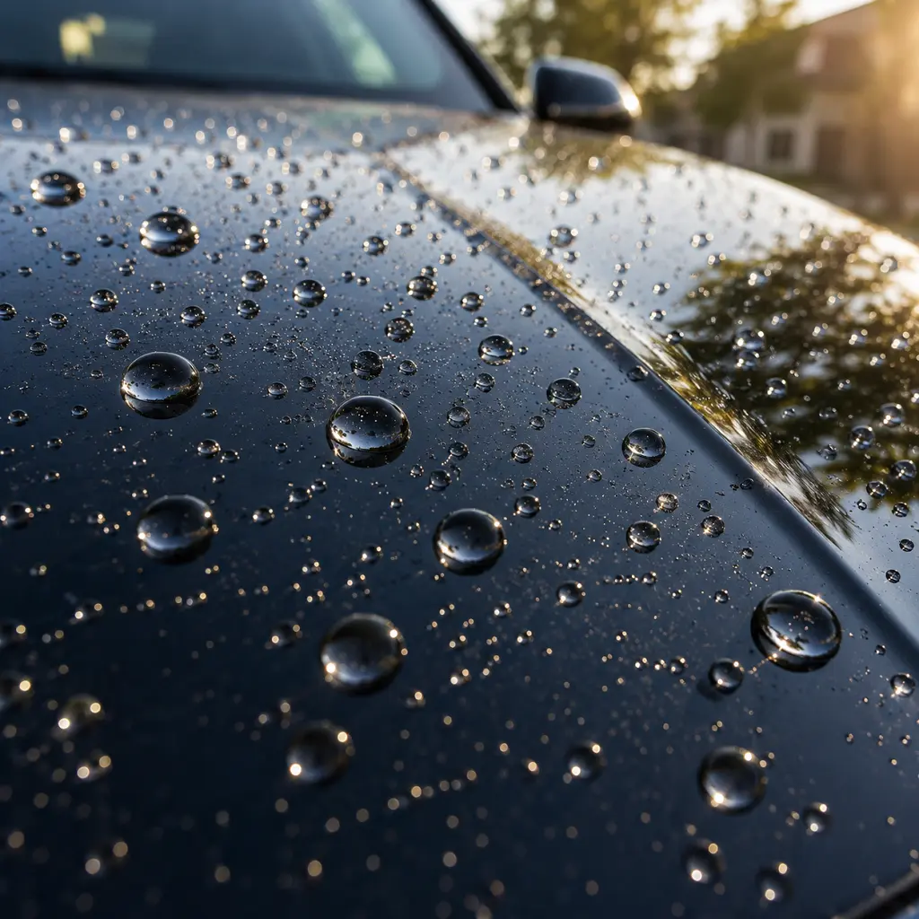 ceramic coating hydrophobic protection