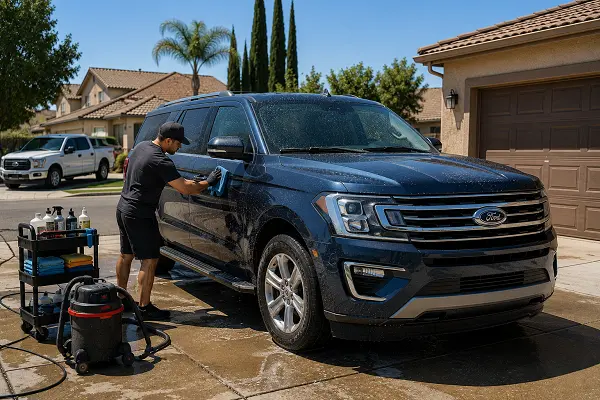 mobile car detailing fresno driving conditions