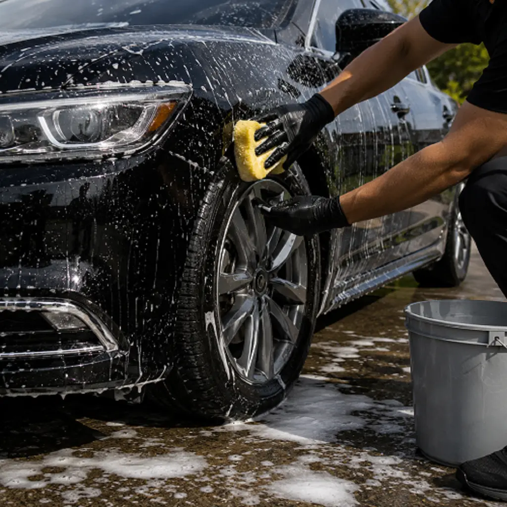 mobile car exterior detailing fresno 1